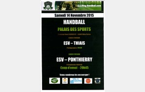 AFFICHE DU WEEK-END samedi 14 Novembre 2015