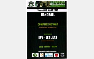 AFFICHE DU SAMEDI 19 MARS 2016