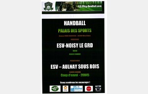 AFFICHE DU WEEK-END 09 AVRIL AU PALAIS DES SPORTS