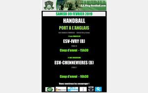 AFFICHE DU 09 FEVRIER 2019: -11G1 ET 2