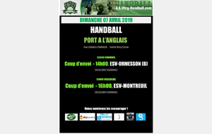 AFFICHE du 07 AVRIL 2019: SF1 et SM1