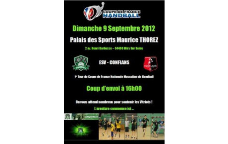 Victoire des SM1 en CDF Nationale contre Conflans 