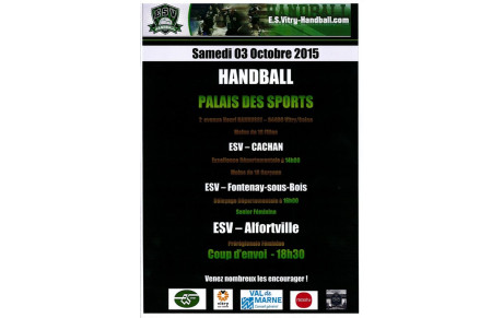 Affiche du 03 Octobre 2015