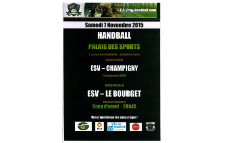 AFFICHE DU WEEK-END 7 Novembre 2015