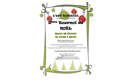 2EME TOURNOI DE NOEL