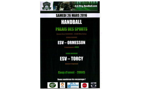 AFFICHE DU WEEK-END du 26 Mars 2016