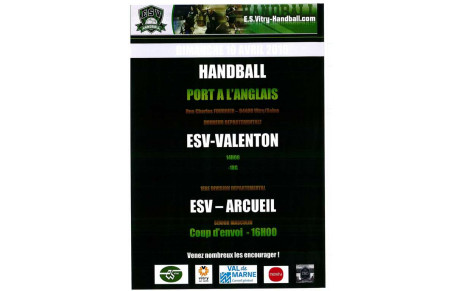AFFICHE DU WEEK-END 10-04-2016