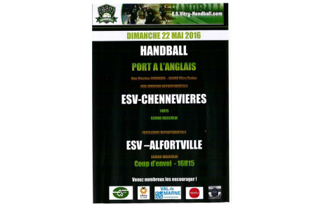 AFFICHE DU 22 Mai 2016