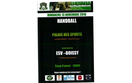 AFFICHE DU 13 NOVEMBRE 2016