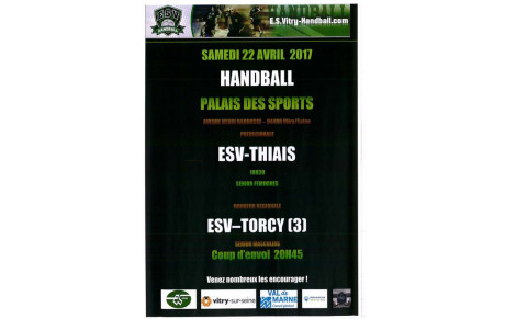 AFFICHE DU 22 Avril 2017