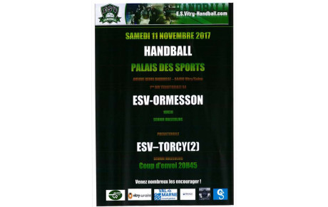 AFFICHE DU SAMEDI 11 NOVEMBRE 2017