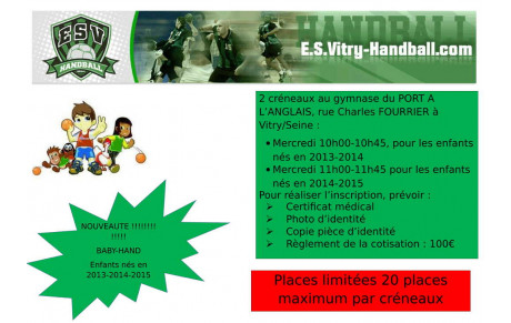 NOUVEAUTE: BABYHAND 