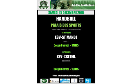 AFFICHE DU 15 DECEMBRE 2018:-13G1 et -17F