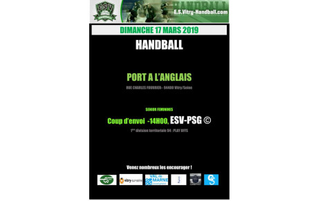 AFFICHE DU 17 MARS 2019