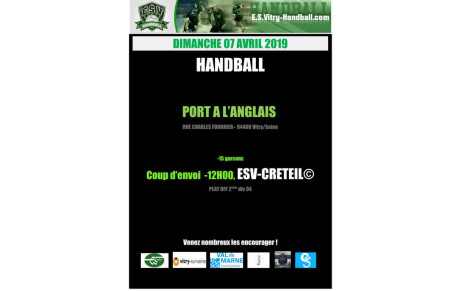 AFFICHE DU 7 AVRIL 2019: -15G2