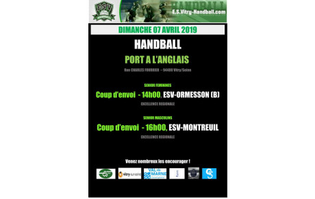 AFFICHE du 07 AVRIL 2019: SF1 et SM1